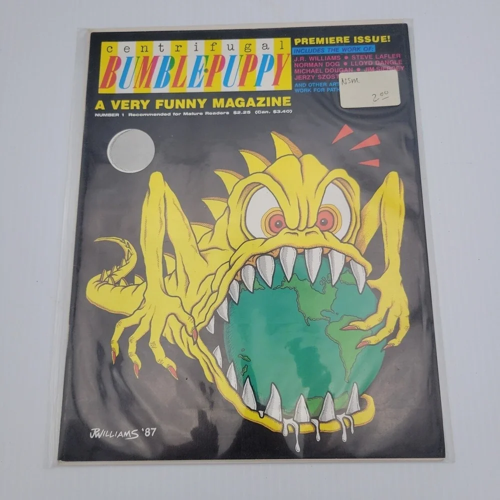 Centrifugal Bumble-Puppy Comic Magazine #1‎ 1987 Very Good